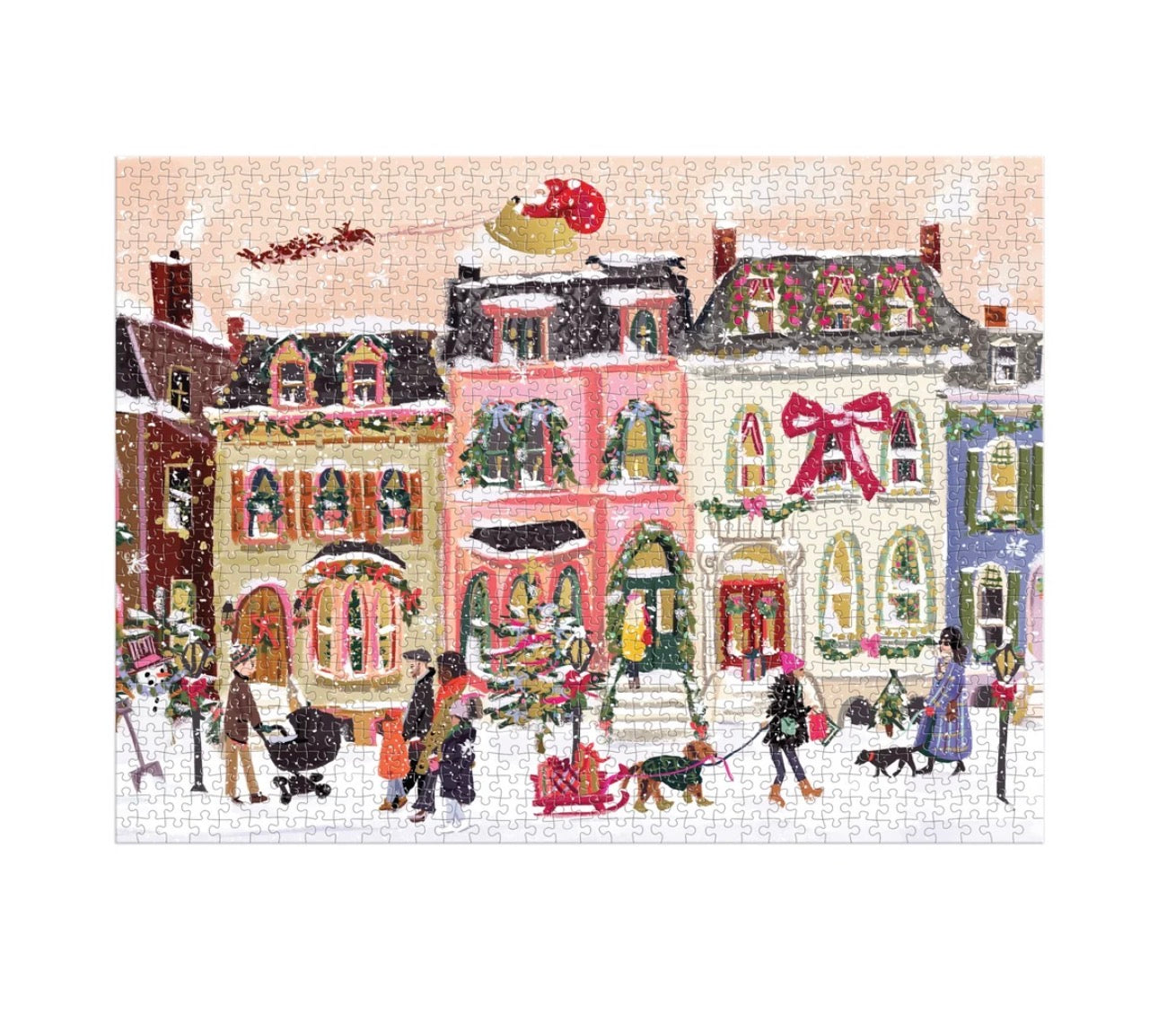 PUZZLE 1000 FOIL SNOWFALL MAIN STREET