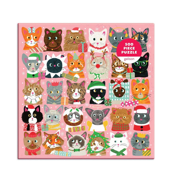 PUZZLE 500 FESTIVE FURBALLS