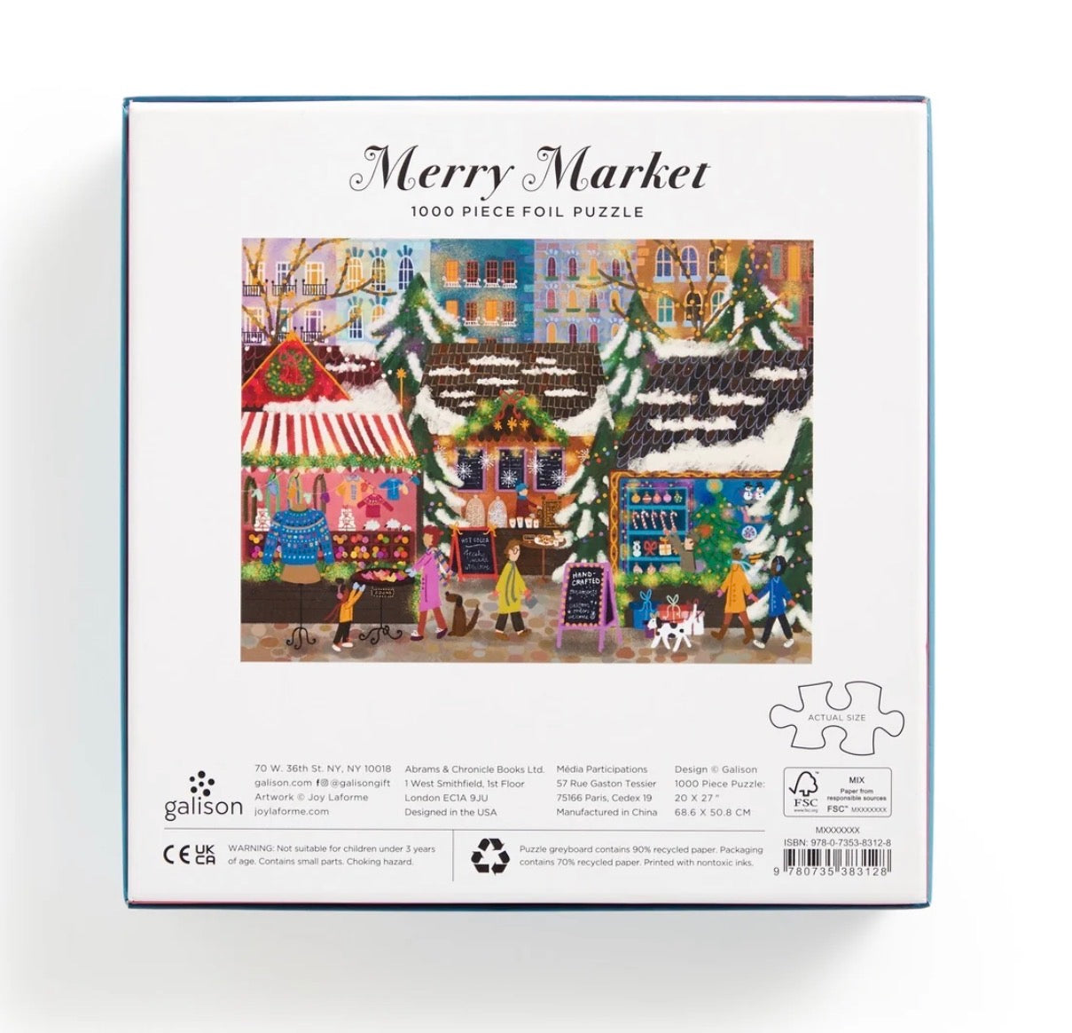 MERRY MARKET 1000PC PUZZLE