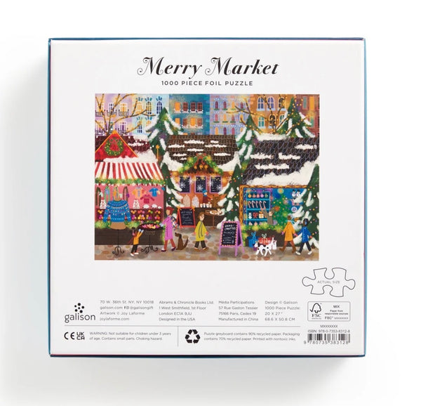 MERRY MARKET 1000PC PUZZLE