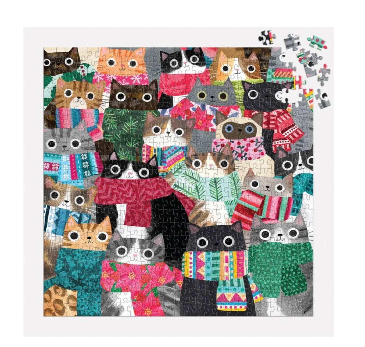 WINTRY CATS 500PC PUZZLE