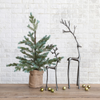 CAST ALUMINUM REINDEER, GUNMETAL FINSIH