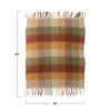WOVEN BRUSHED FABRIC THROW