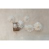 72"L SNOWFLAKE GARLAND IN KRAFT BOX, WHITE