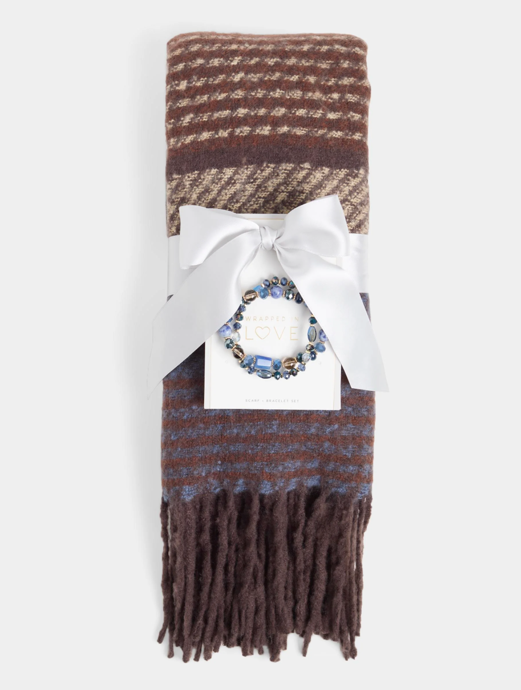 SCARF + BRACELET SET