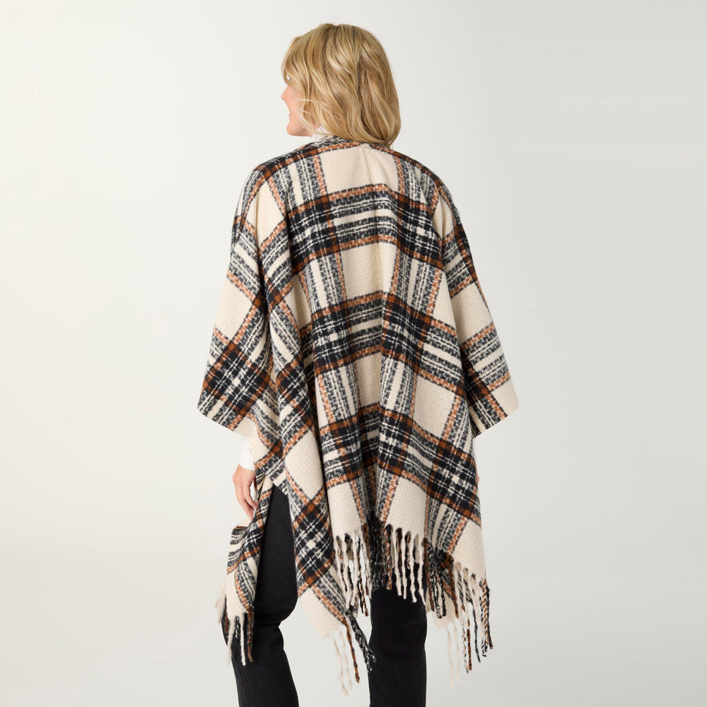 HARRISON PLAID WRAP