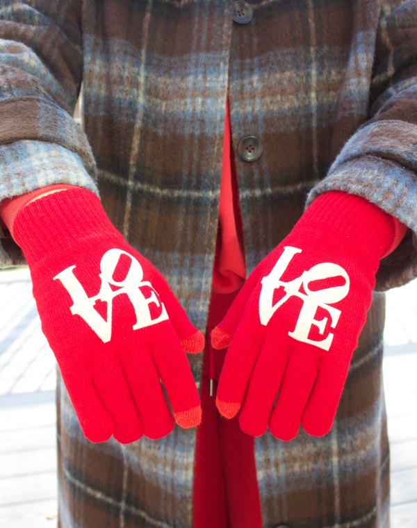 PHILLY LOVE TOUCH SCREEN GLOVES