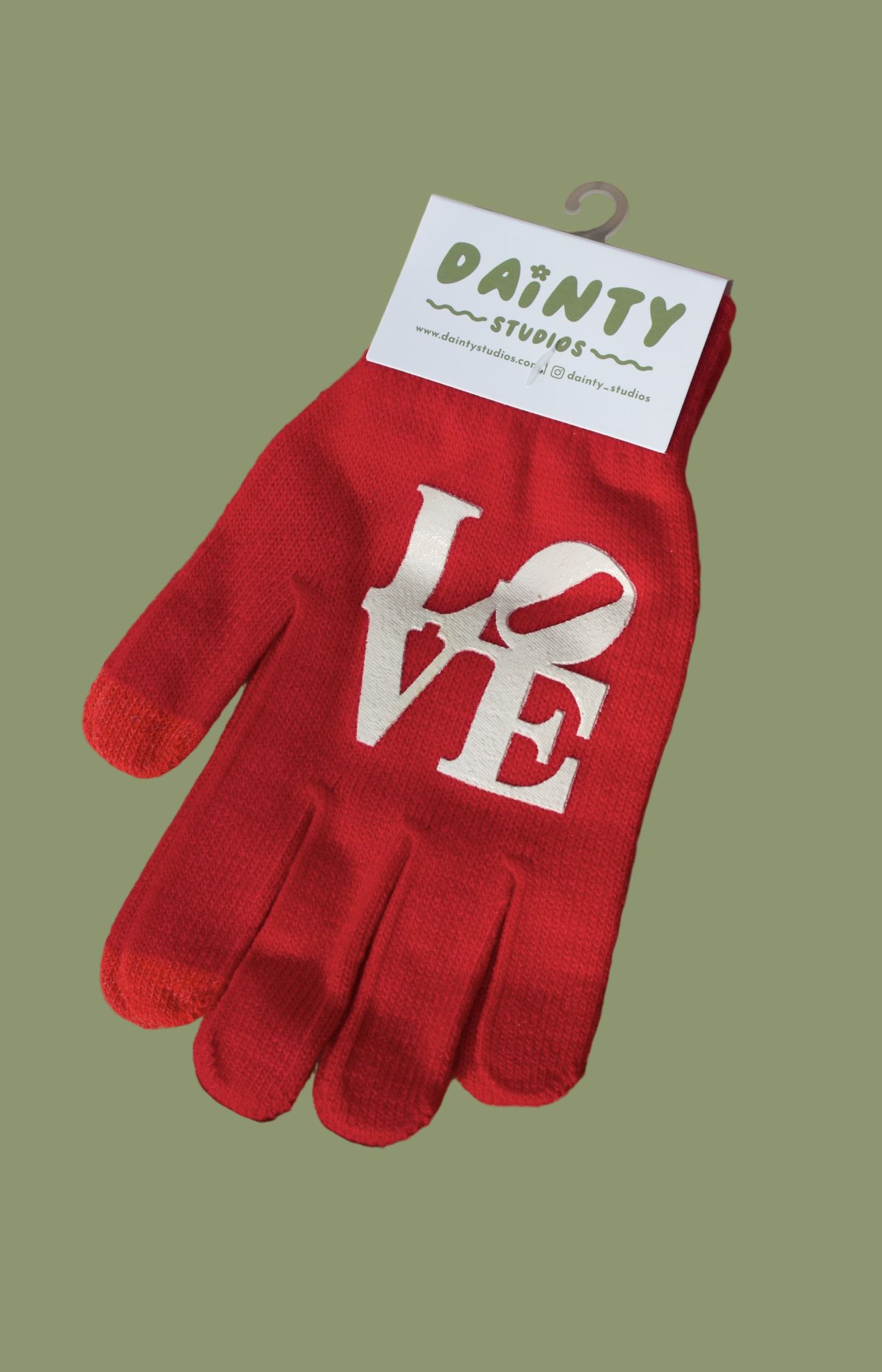 PHILLY LOVE TOUCH SCREEN GLOVES