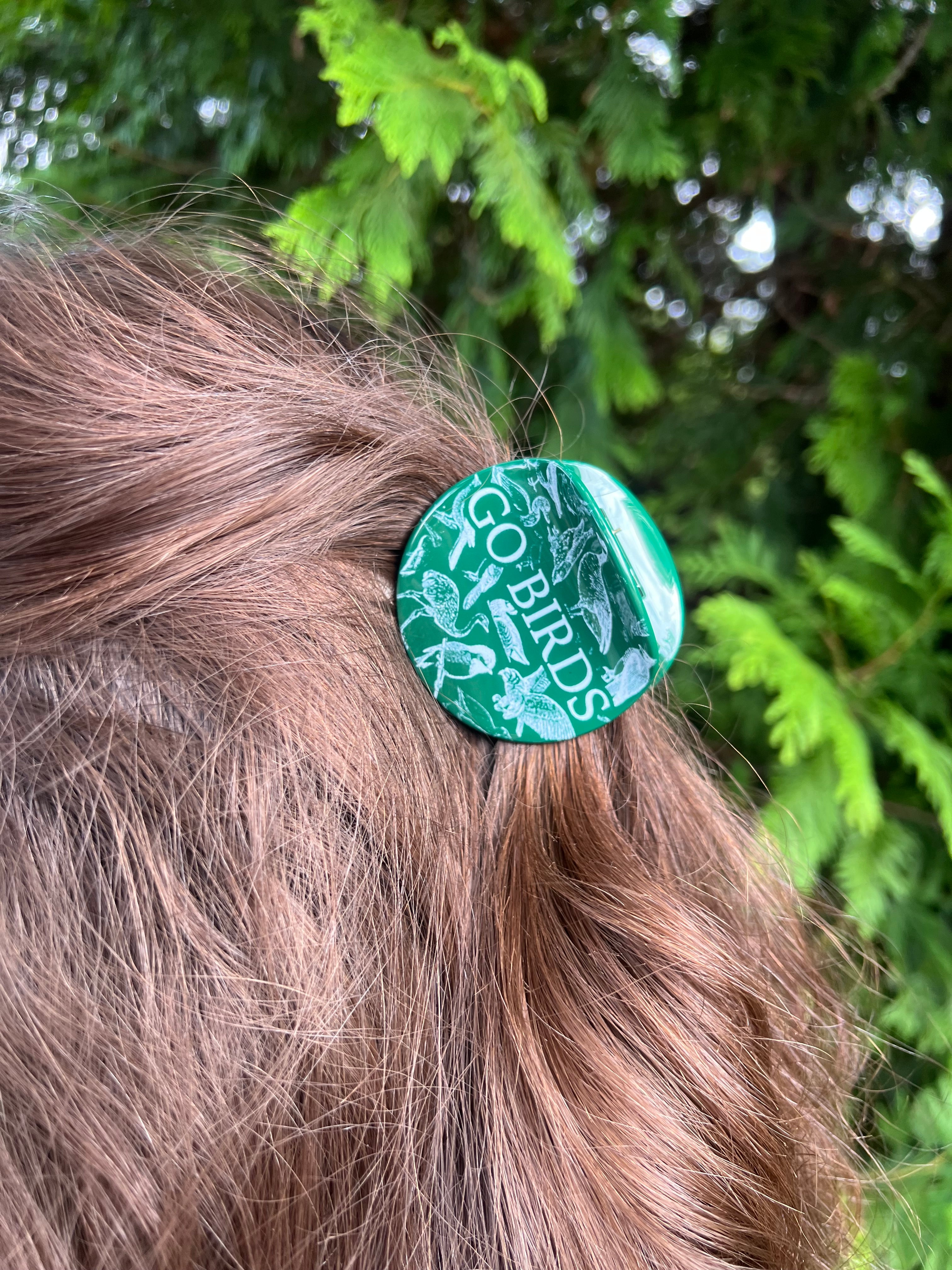CIRCLE GO BIRD HAIR CLAW CLIP