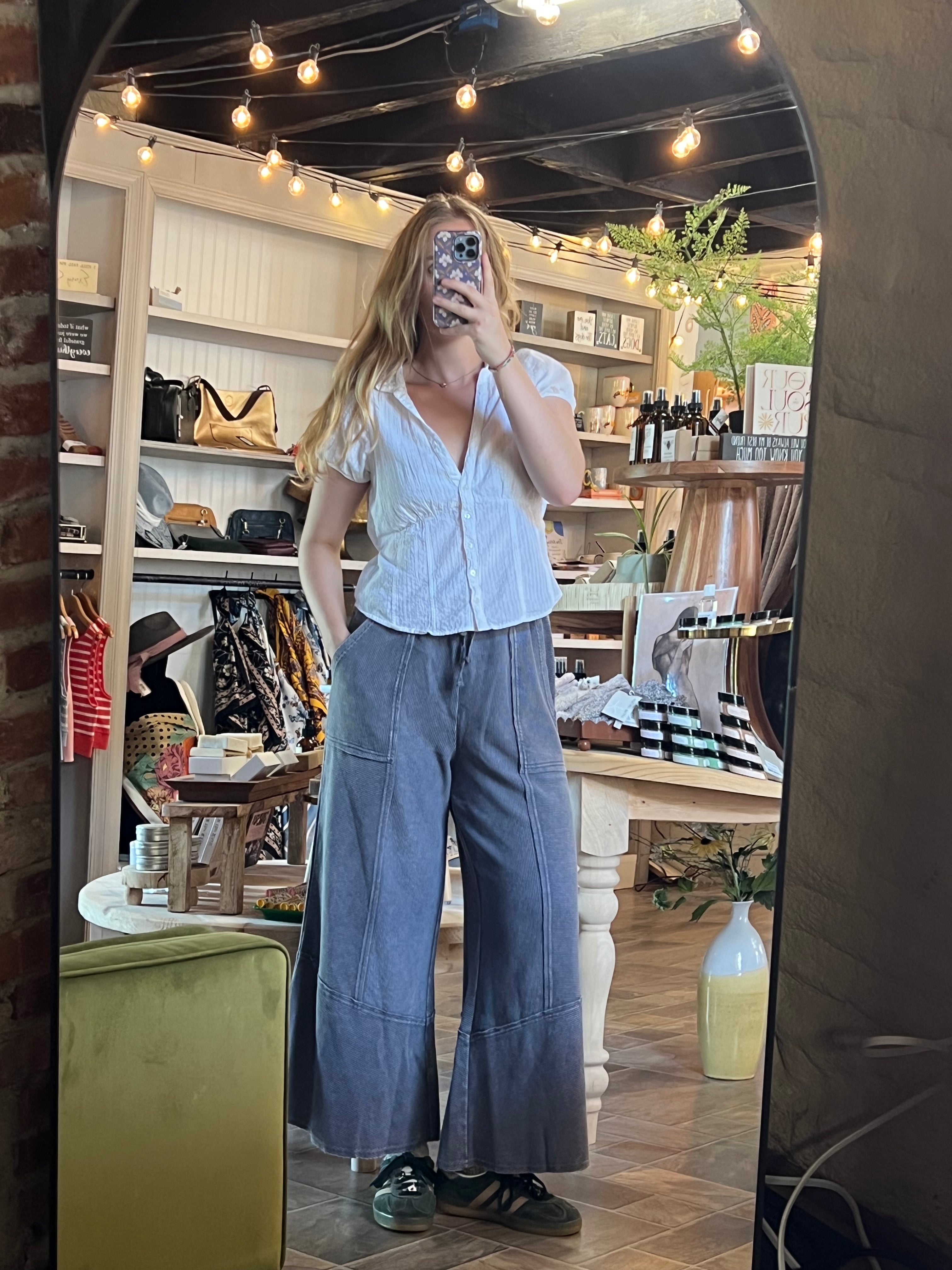 TEXTURED THERMAL PANTS