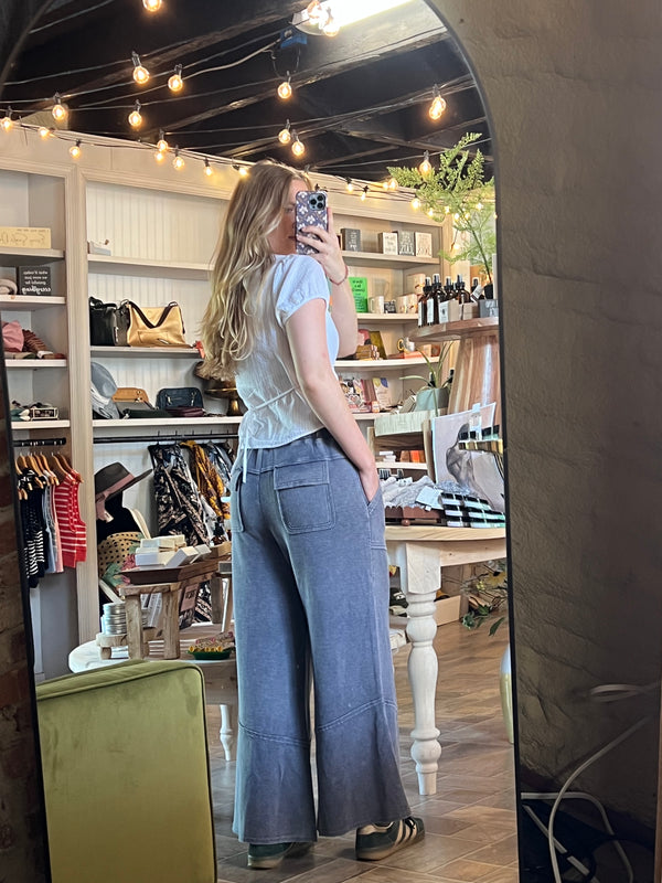 TEXTURED THERMAL PANTS