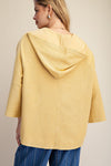 BUTTER YELLOW LIGHT HOODIE