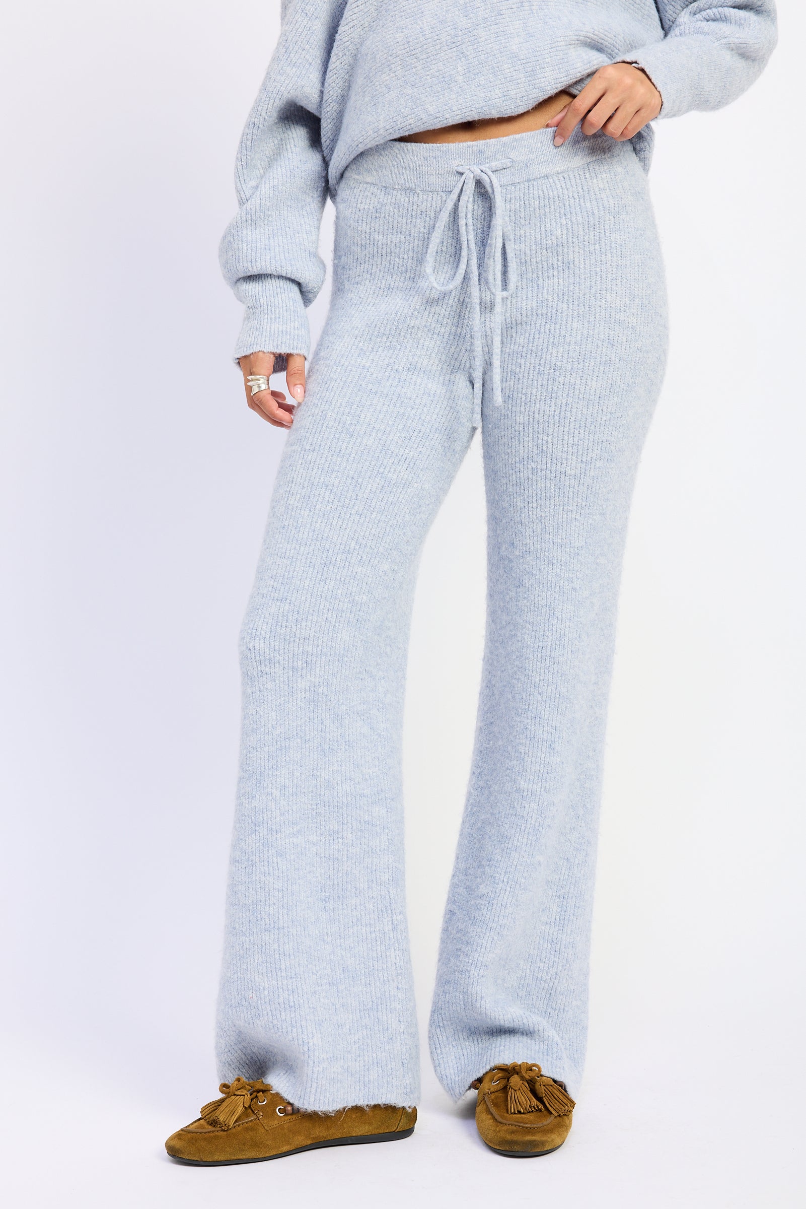 INEZ BLUE LOUNGE PANTS