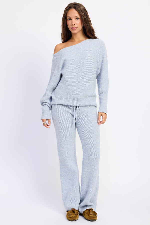 INEZ BLUE LOUNGE PANTS