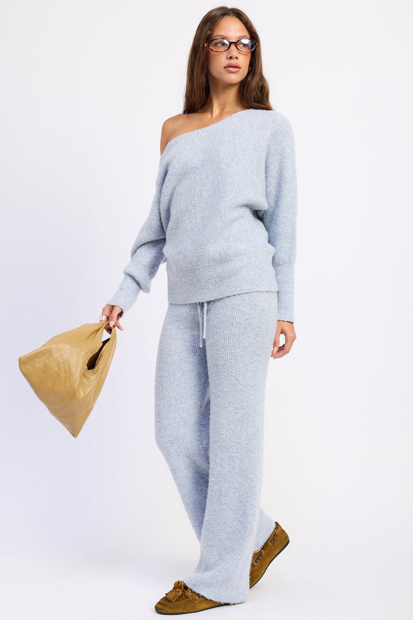 INEZ BLUE LOUNGE PANTS