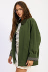PAISLEE OVERSIZED UTILITY JACKET