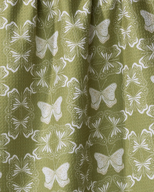 GEOMETRIC BUTTERFLIES TEA TOWEL