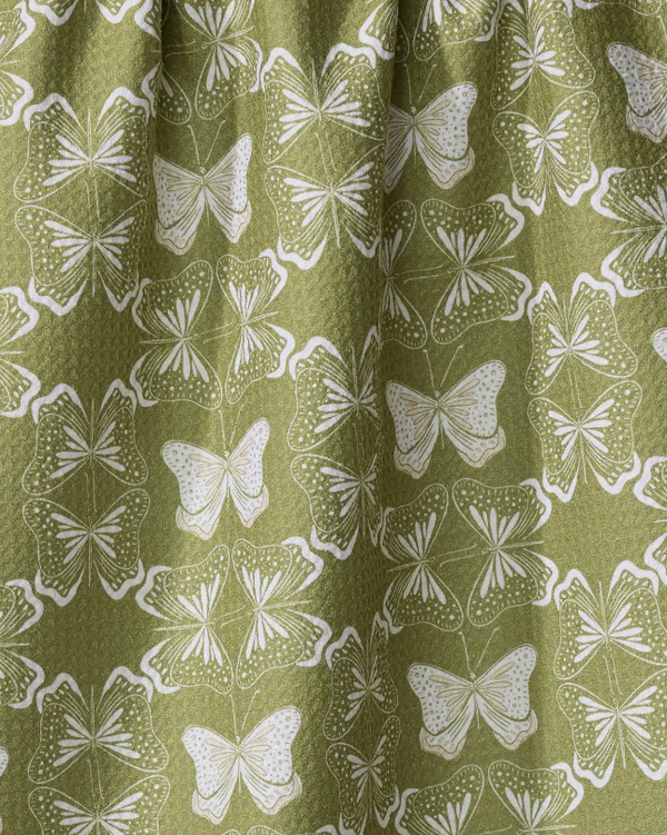 GEOMETRIC BUTTERFLIES TEA TOWEL