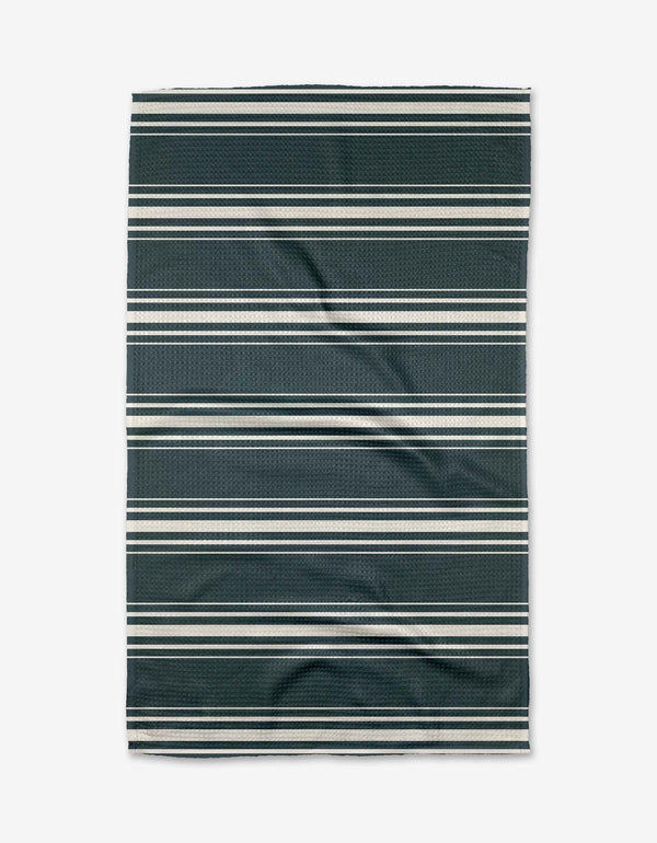 DEEP BLUE FALL TEA TOWEL