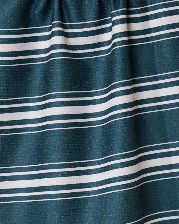DEEP BLUE FALL TEA TOWEL