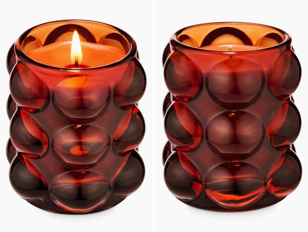 GILDED CITRUS GLACÉ GLASS CANDLE