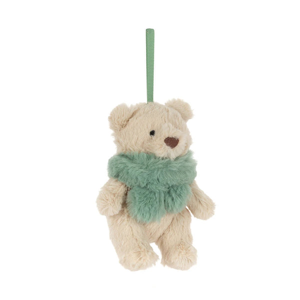 BARTHOLOMEW BEAR JR. WINTER WARMER DECORATION/ORNAMENT