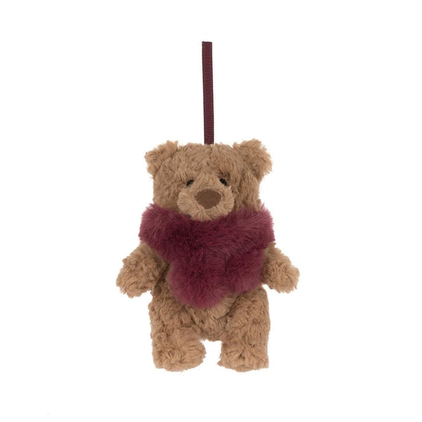 BARTHOLOMEW BEAR WINTER WARMER DECORATION/ORNAMENT