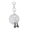 AMUSEABLES DISCO BALL KEY CHAIN BAG CHARM