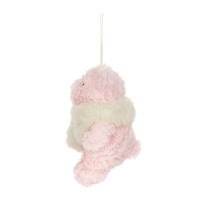 LEOLA BEAR WINTER WARMER DECORATION/ORNAMENT