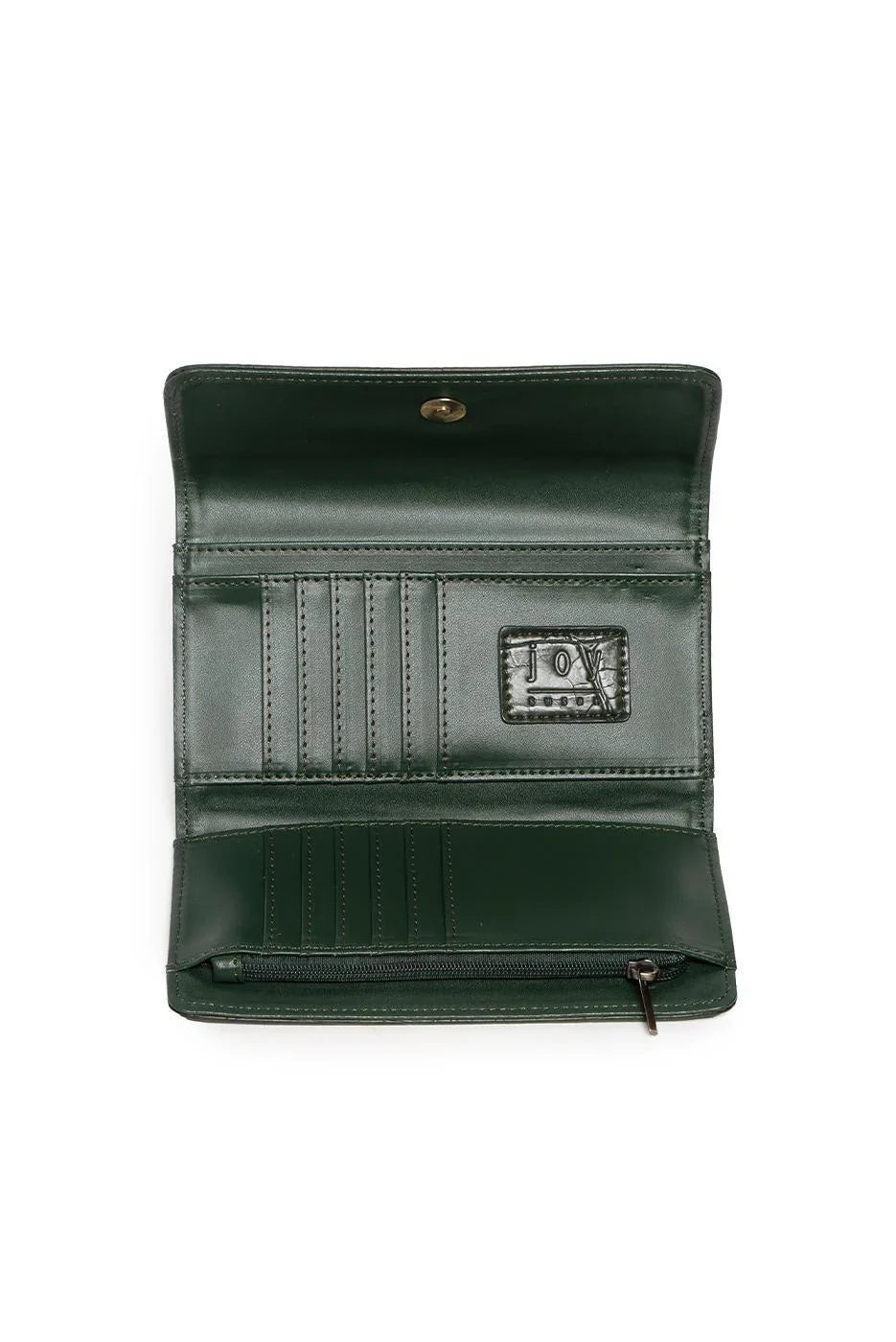 FAUX CROC MARNIE MINI TRI-FOLD WALLET