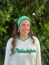 PHILADELPHIA SPLIT COLLAR SWEATER