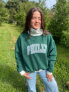 PHILLY GINGHAM TURTLENECK SWEATSHIRT