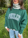 PHILLY GINGHAM TURTLENECK SWEATSHIRT