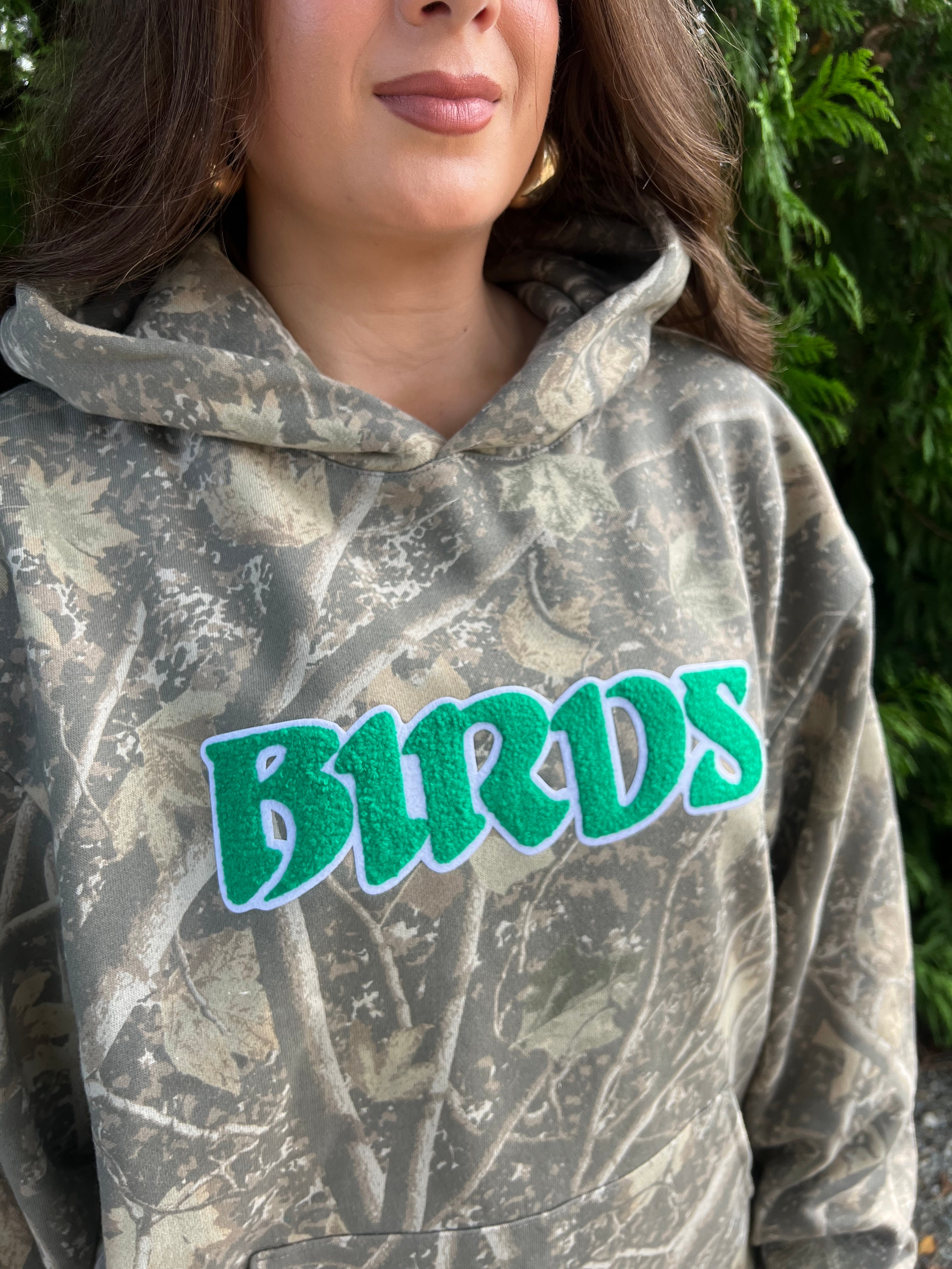 BIRDS CAMO HOODIE