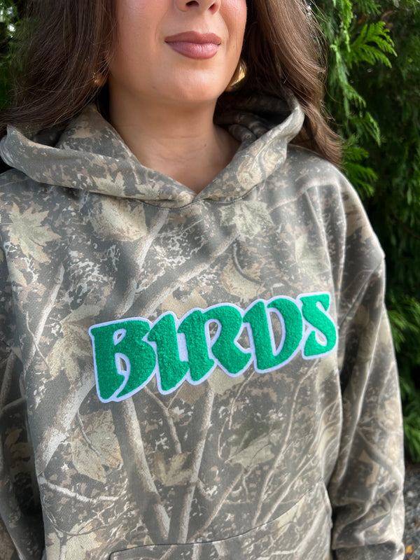 BIRDS CAMO HOODIE