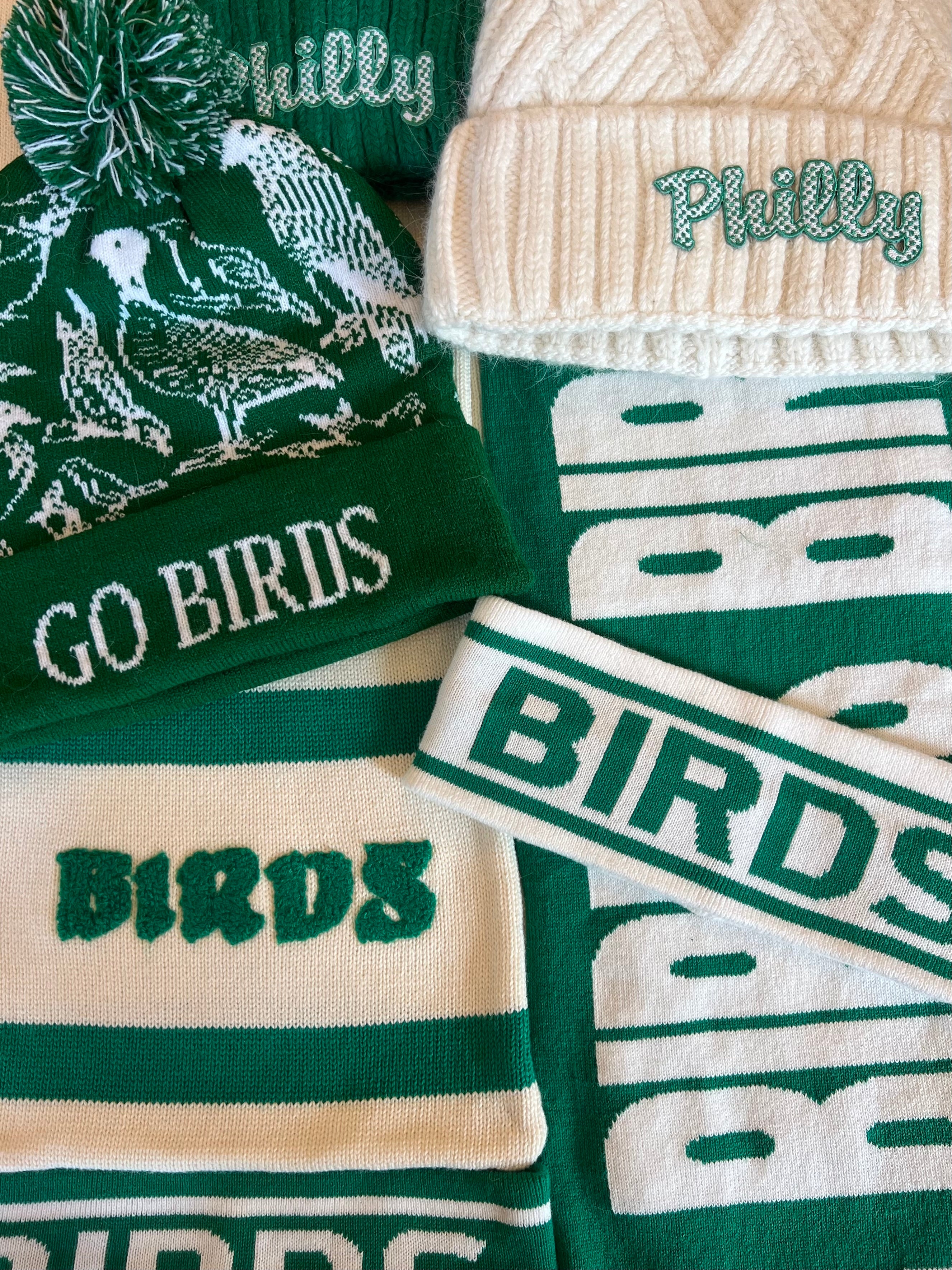 PHILADELPHIA GREEN SCARF