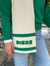 BIRDS SCARF-OFF WHITE