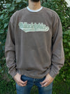 BROWN CREWNECK PHILADELPHIA BIRDS SWEATSHIRT