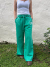 LOVE FRONT PATCH SWEATPANTS