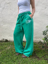 LOVE FRONT PATCH SWEATPANTS