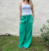 LOVE FRONT PATCH SWEATPANTS