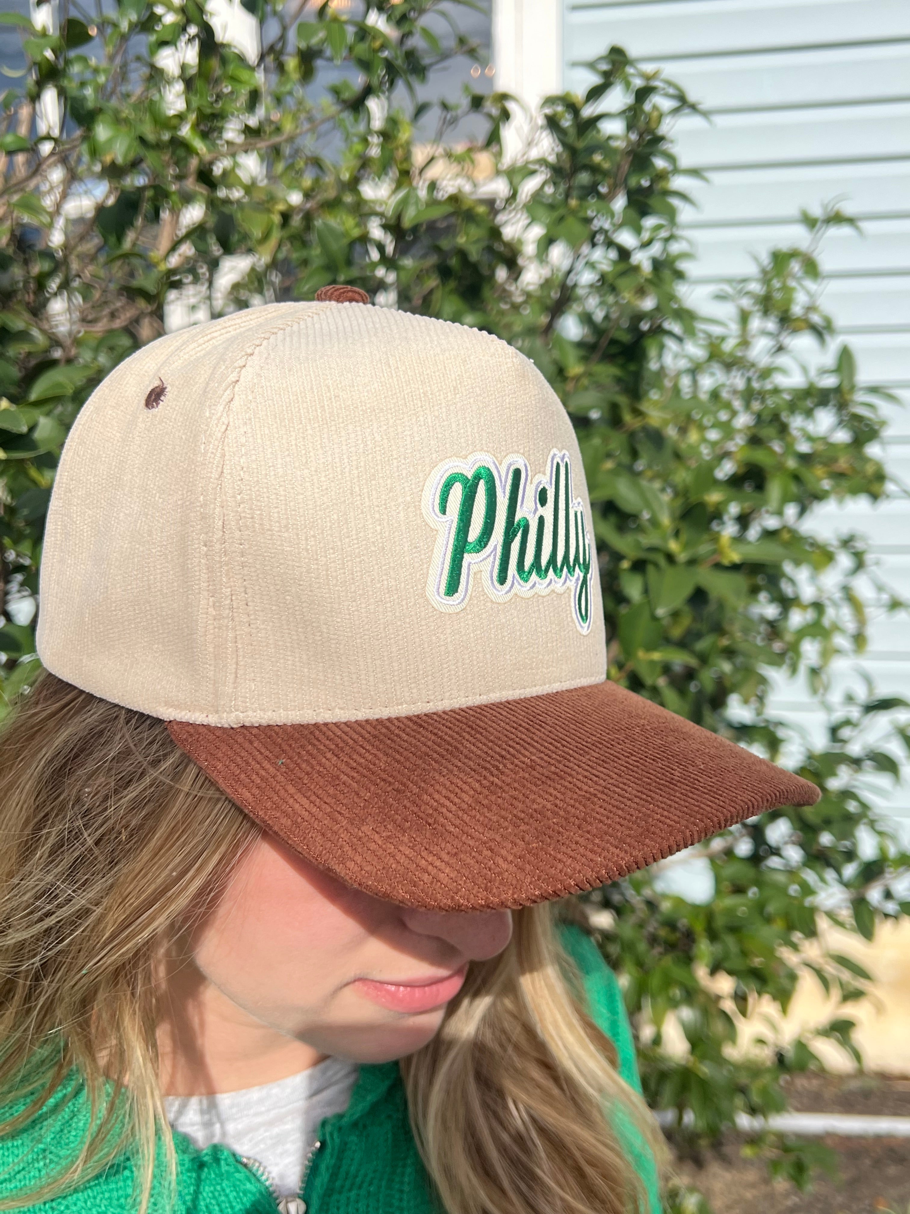 CORDUROY PHILLY TRUCKER HAT