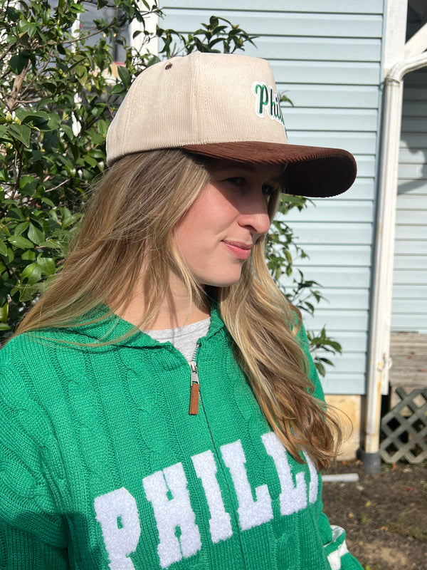 CORDUROY PHILLY TRUCKER HAT
