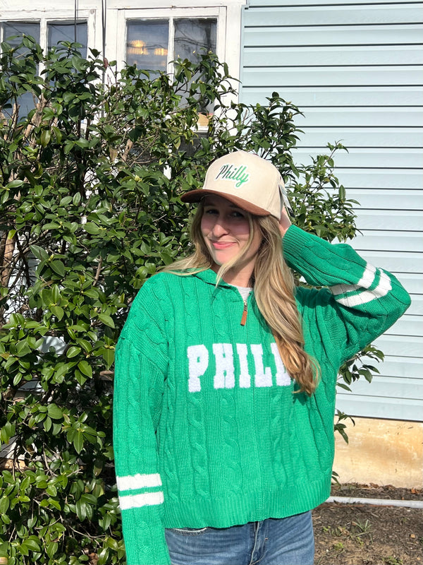 CORDUROY PHILLY TRUCKER HAT