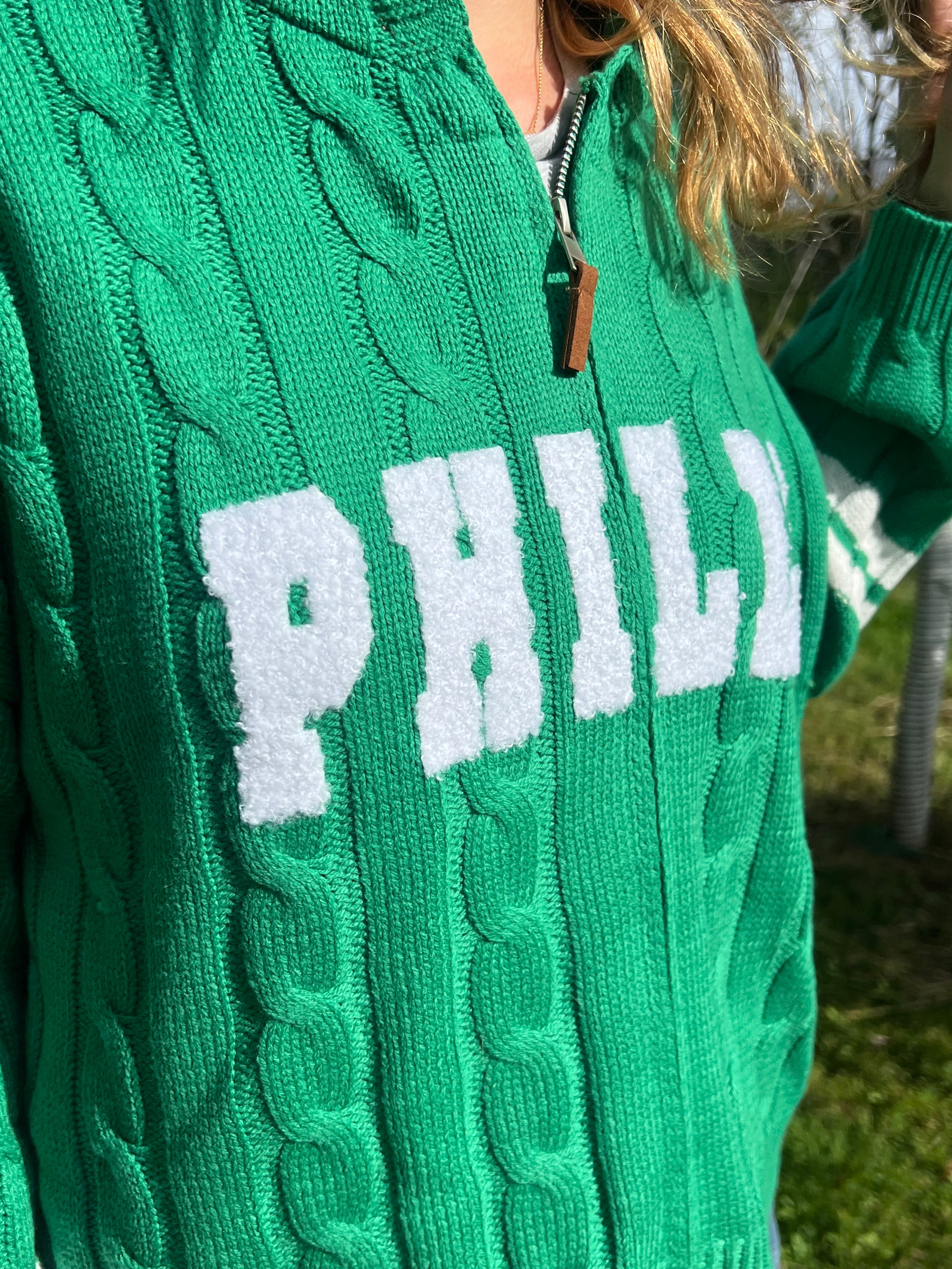 FULL ZIP PHILLY HOODED SWEATER