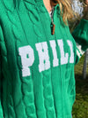 FULL ZIP PHILLY HOODED SWEATER