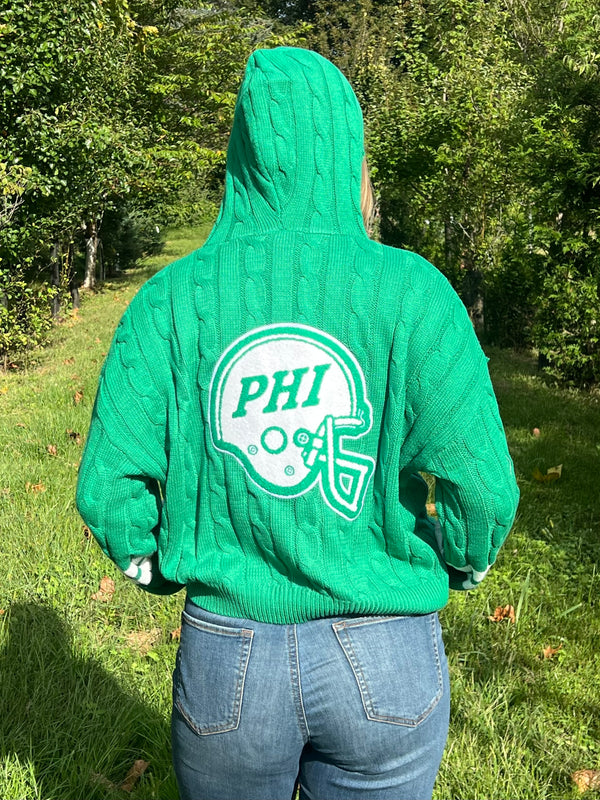 FULL ZIP PHILLY HOODED SWEATER
