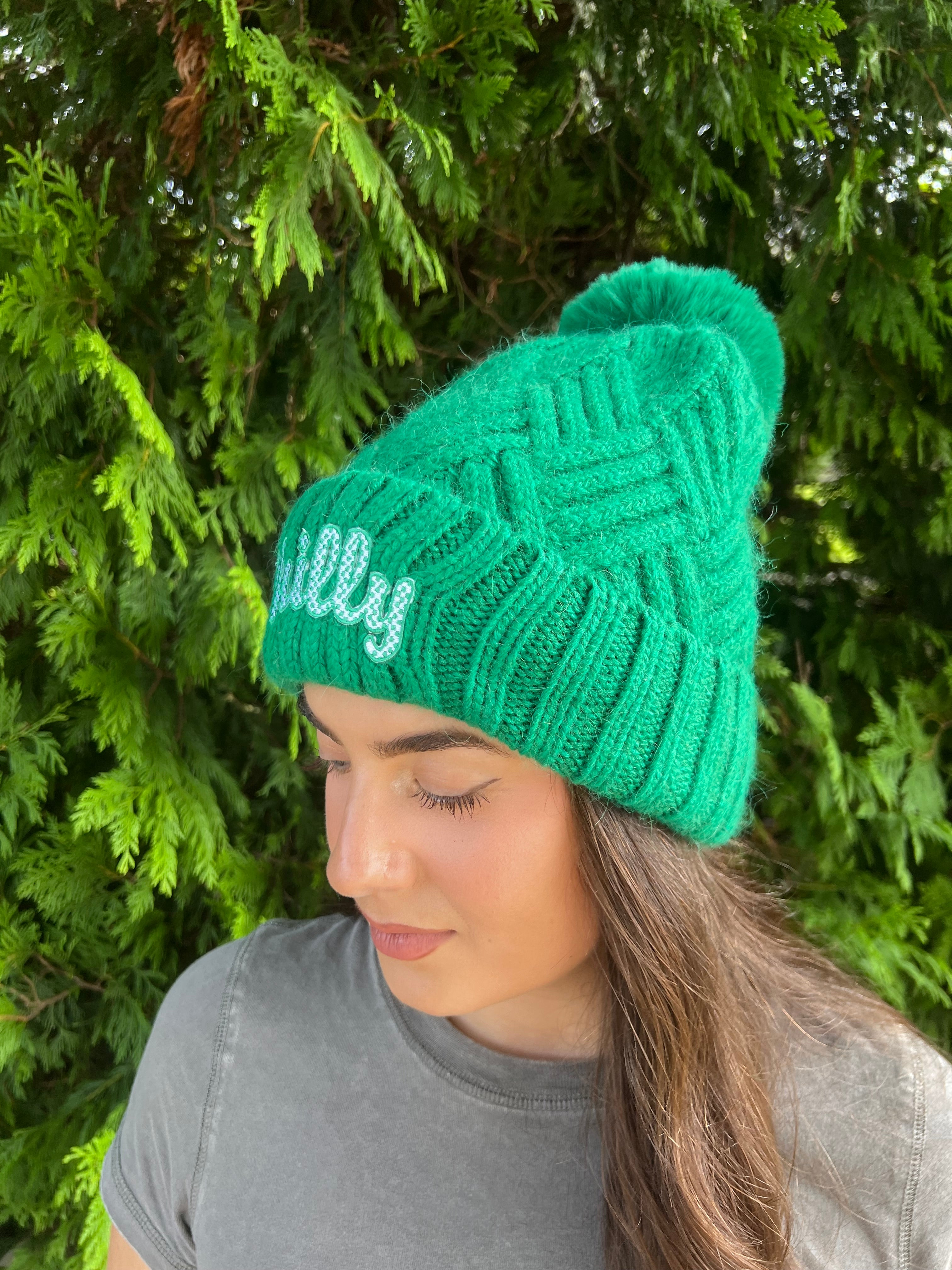 POLKA DOT PHILLY BEANIE