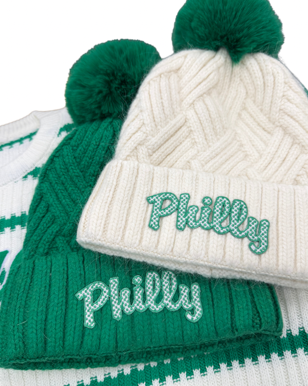 POLKA DOT PHILLY BEANIE
