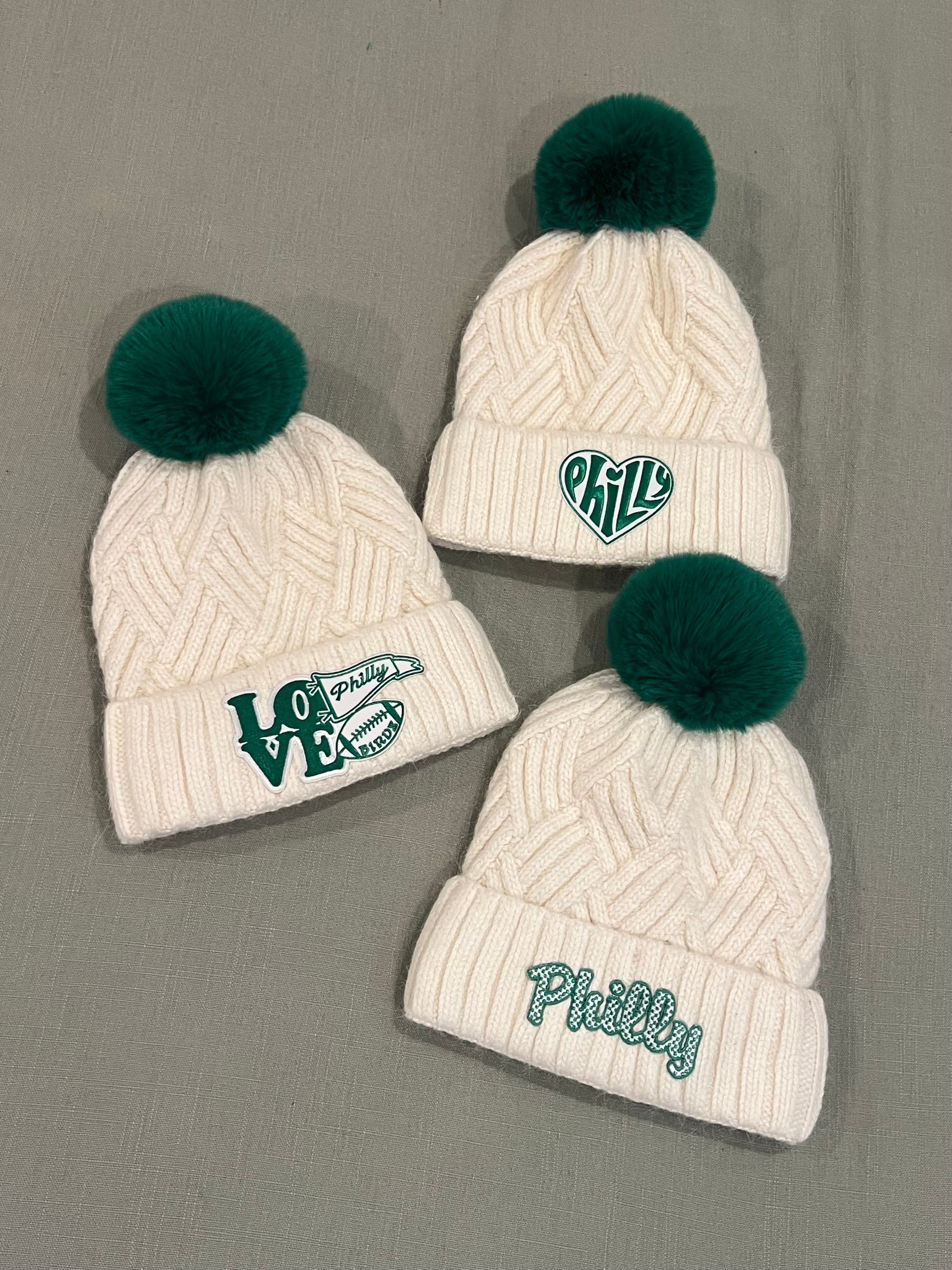 LOVE SIGN PHILLY PENNANT BEANIE